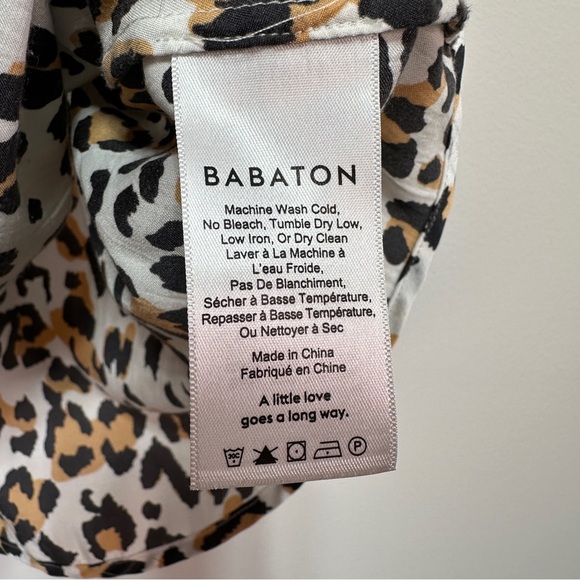 Aritzia Babaton | Animal Print Tank Top | Cheetah Print Cami - Picture 6 of 7